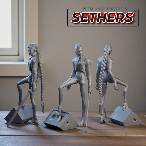 Rumi Kpop Demon Hunters | 3D Printing Model Files