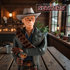 Ghoul Sculpture |  Fallout | Sethers Best 3D Printer Model Files