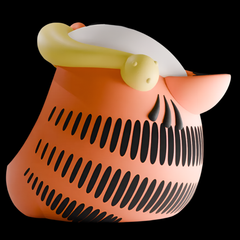 Garfield Candy Bowl | 3D Printer Model Files