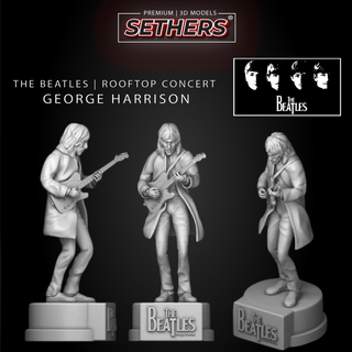 George Harrison | Rooftop Concert | The Beatles | 3D...