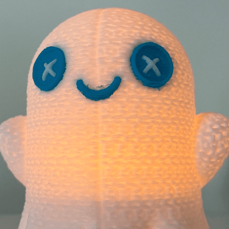 Ghost Crochet Tea Light | 3D Printer Model Files