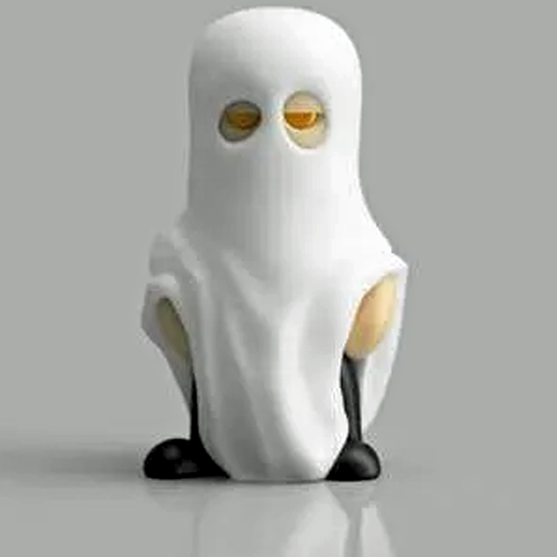 Ghost Mini Figure | 3D Printer Model Files