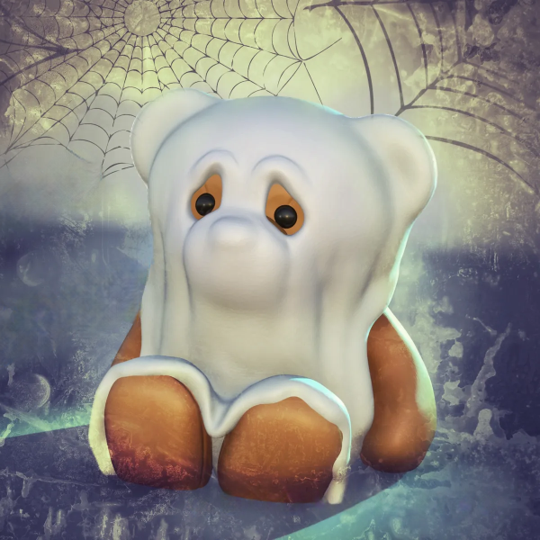 Ghost Teddy Bear | 3D Printer Model Files