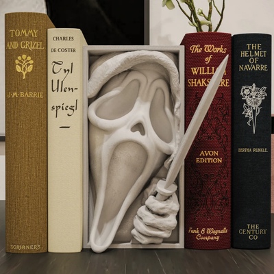 Ghostface Book Nook | 3D Printer Model Files