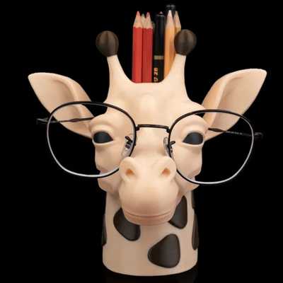 Giraffe Glasses and pen holder | 3D Printer Model Files