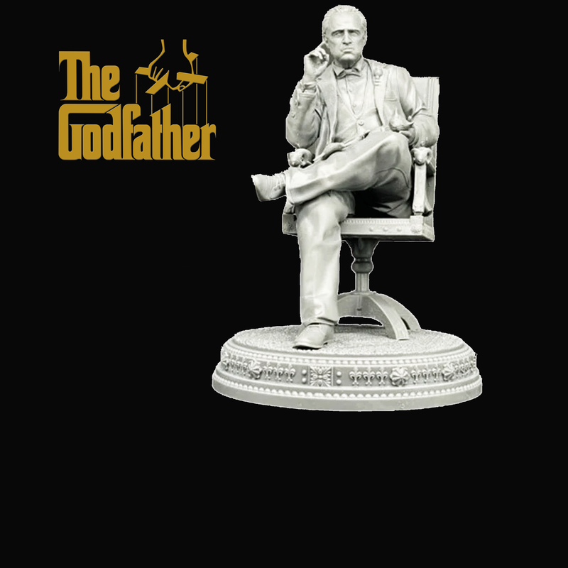 GodFather Marlon Brando Statue | 3D Printer Model Files