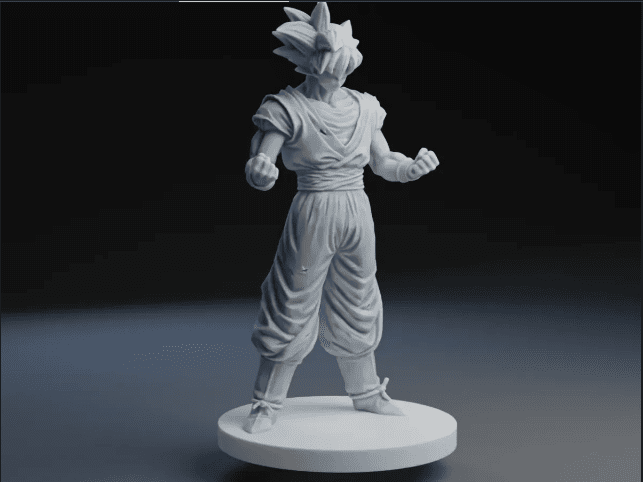 Goku 3D Printer Model Files - Main Image
