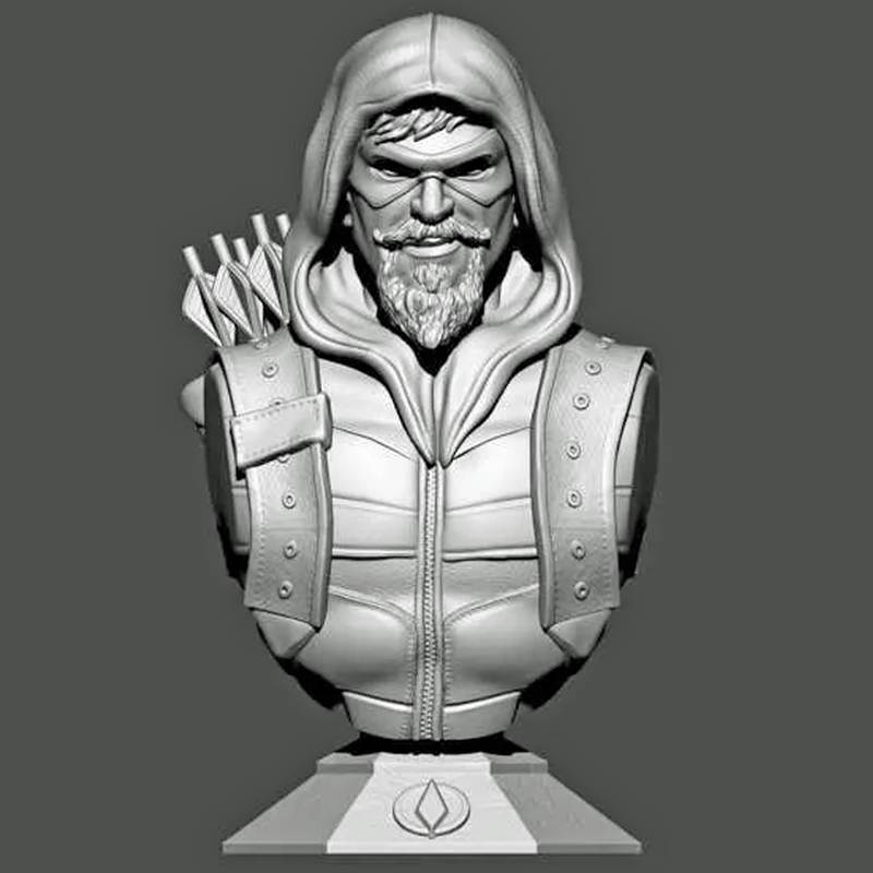 Green Arrow Bust | 3D Printer Model Files