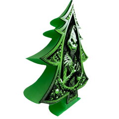 Grinch Christmas Tree | HueForge Filament Painting | 3D Printer Model File