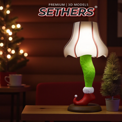 Grinch Leg Lamp | How the Grinch Stole Christmas | 3D Printing Model