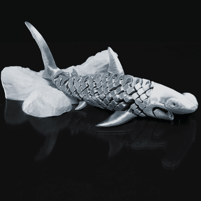 Hammerhead Shark Articulated | 3D Printer Model Files