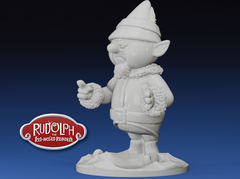 Head Elf | Rudolph the Red Nosed Reindeer | 3D Printer Model Files