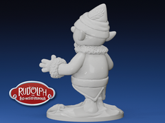 Head Elf | Rudolph the Red Nosed Reindeer | 3D Printer Model Files