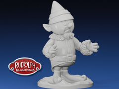 Head Elf | Rudolph the Red Nosed Reindeer | 3D Printer Model Files