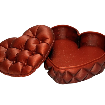 Heart Shaped Pillow Box Container | Valentine's Day | 3D Printer Model Files