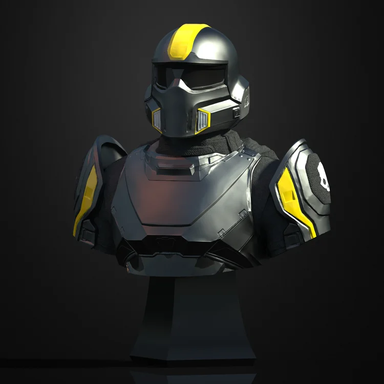 Helldivers 2 bust | 3D Printer Model Files