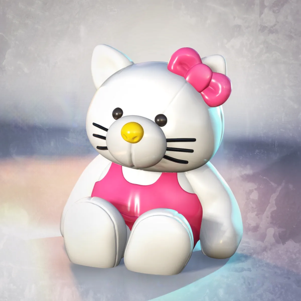 Hello Kitty Teddy Bear | 3D Printer Model Files