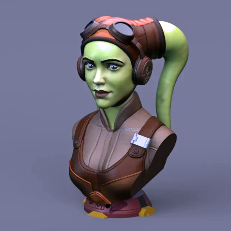 Hera Syndulla Star Wars Bust | 3D Printer Model Files