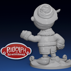 Hermey | Rudolph the Red Nosed Reindeer | 3D Printer Model Files