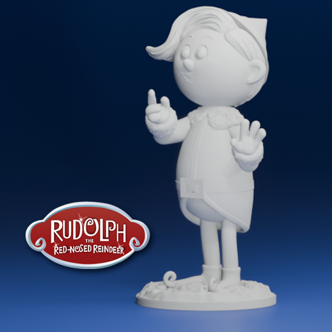 Hermey v2 | Rudolph the Red Nosed Reindeer | 3D Printer Model Files