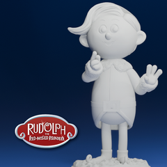 Hermey v2 | Rudolph the Red Nosed Reindeer | 3D Printer Model Files