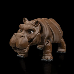 Hippopotamus Flexi Articulated | 3D Printer Model Files