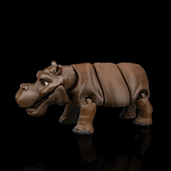 Hippopotamus Flexi Articulated | 3D Printer Model Files