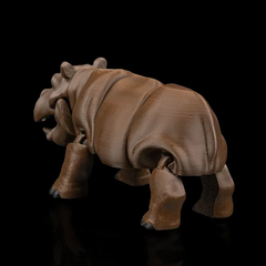 Hippopotamus Flexi Articulated | 3D Printer Model Files