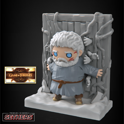 Hodor Bookend | Game of Thrones | 3D Printer Model Files