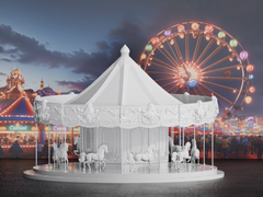 Horse Carousel at the Carnival | 3D Printer Model Files