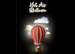Hot Air Balloon Wall Night Light | 3D Printer Model Files