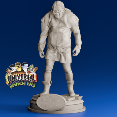 Hunchback of Notre Dame | Classic Movie Monsters | 3D Printer Model Files