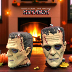 Frankenstein Halloween Candy Bowl | 3D Printer Models