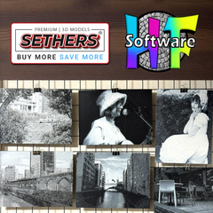 HueForge Software v8.1 | 3D Filament Painting | Convert Photos Images to 3D Prints computer software. Lowest Price HueForge Software for MAC and Windows.