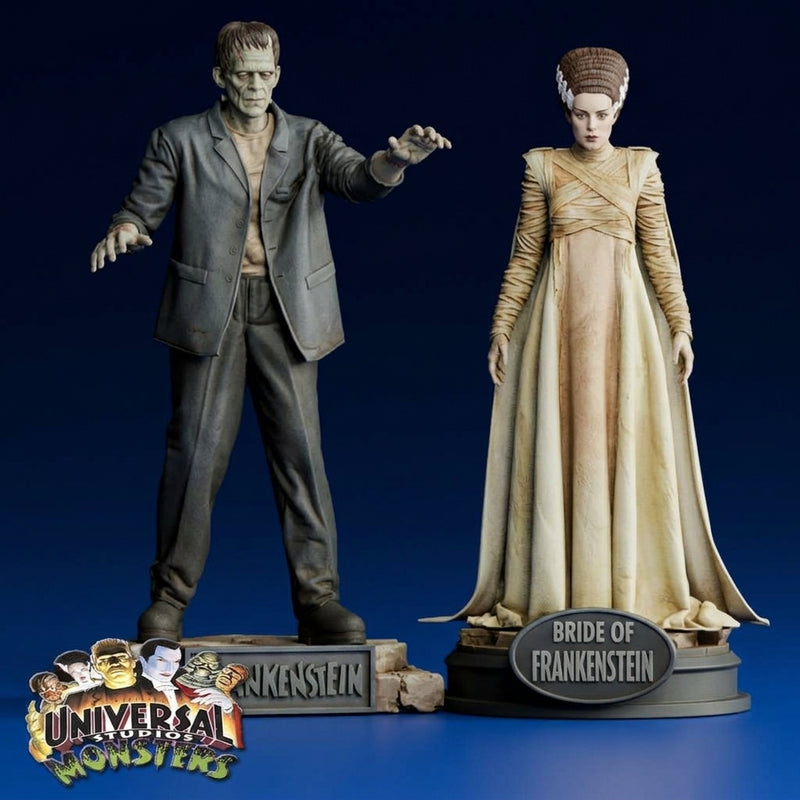 Frankenstein Monster and His Bride | 2 Model Set | 3D Printer Model Files&nbsp;