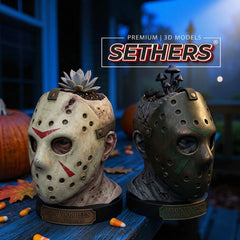Jason Voorhees Planter Friday the 13th | Best 3D Printing Models