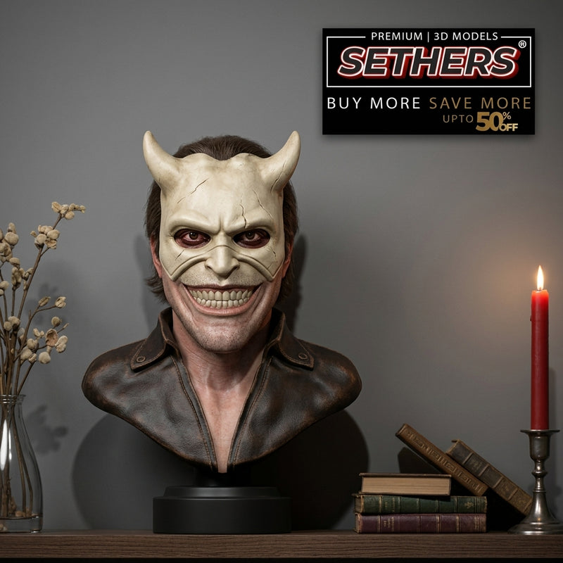The Grabber Bust | Black Phone | 3D Printing Model Files