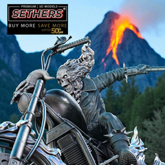 Johnny Blaze Ghost Rider Statue | 3D Printer Model Files
Marvel Comics | Stan Lee