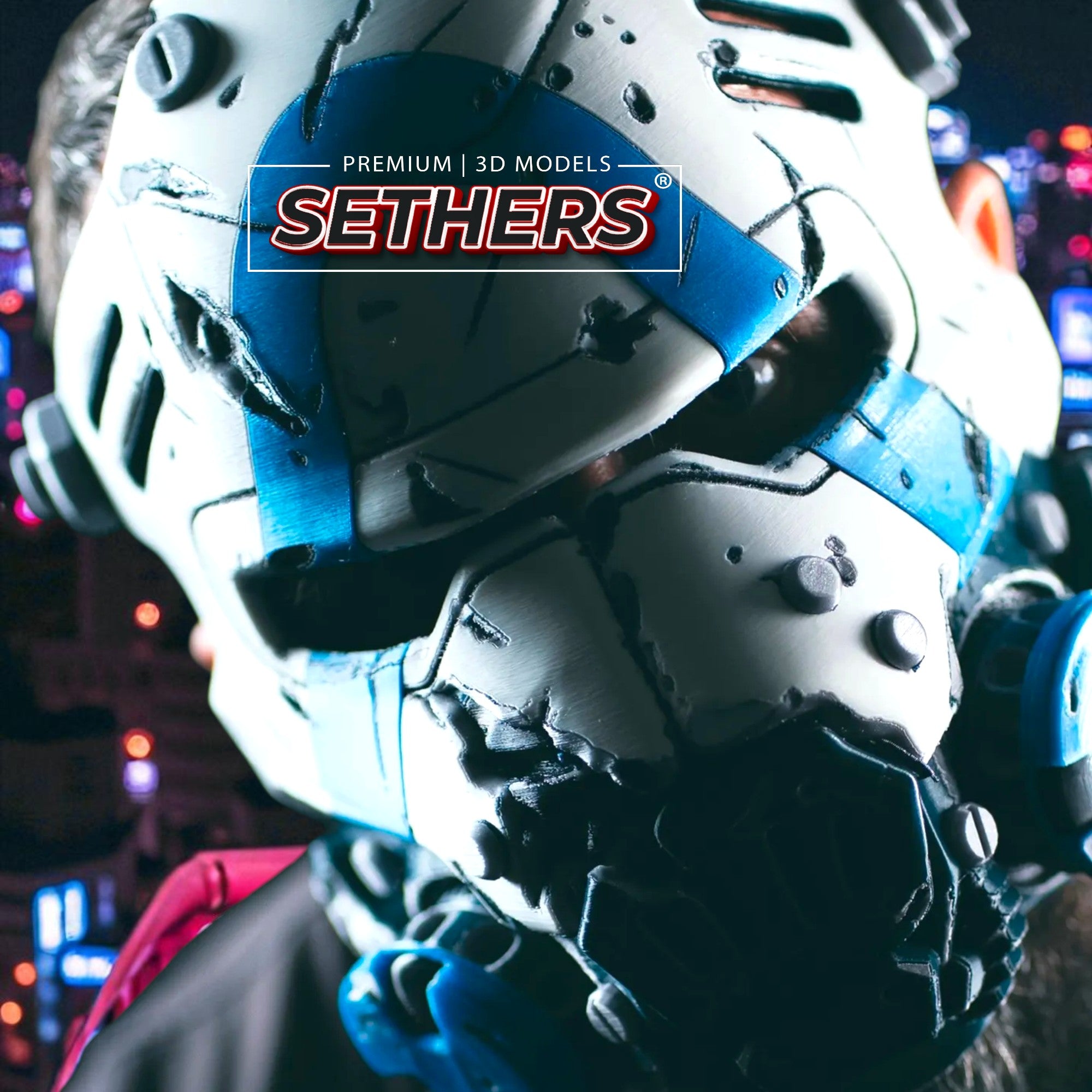 Bl Ripper Mask Ripper Mask - Borderlands 4 | Prop Cosplay | 3D Printer Model Files