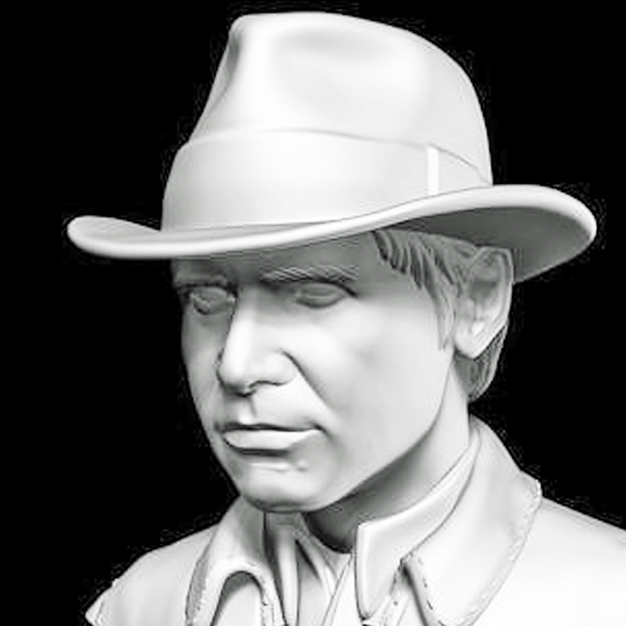Indiana Jones Bust 3D Printer Model Files