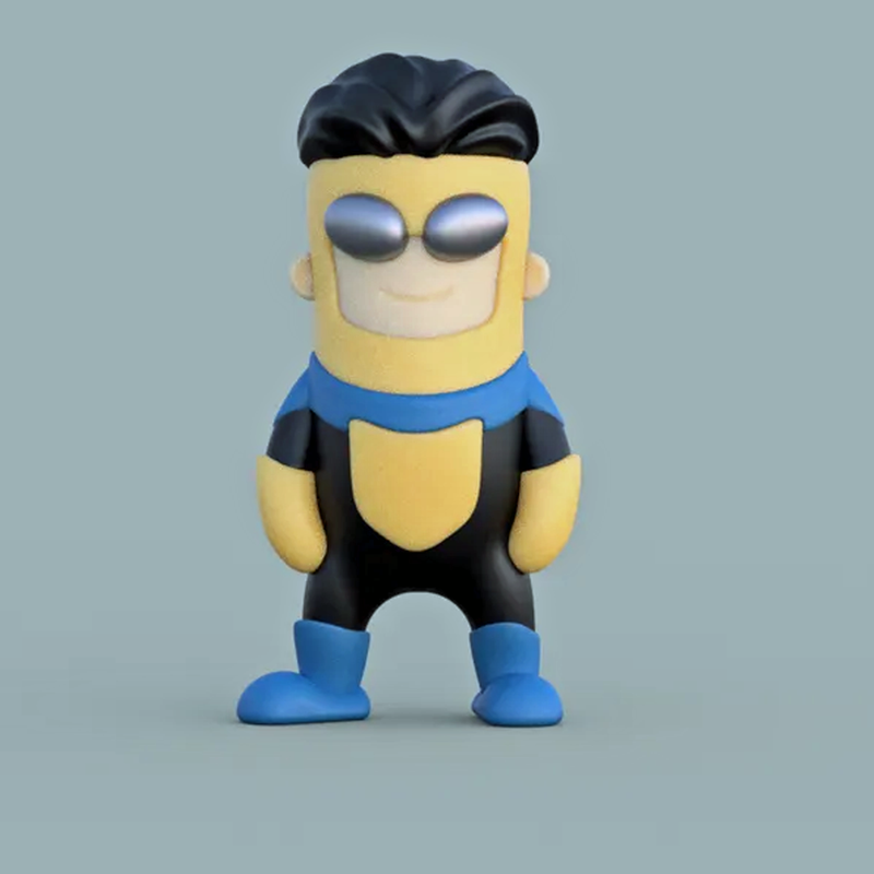 Invincible Mini Figure | 3D Printer Model Files