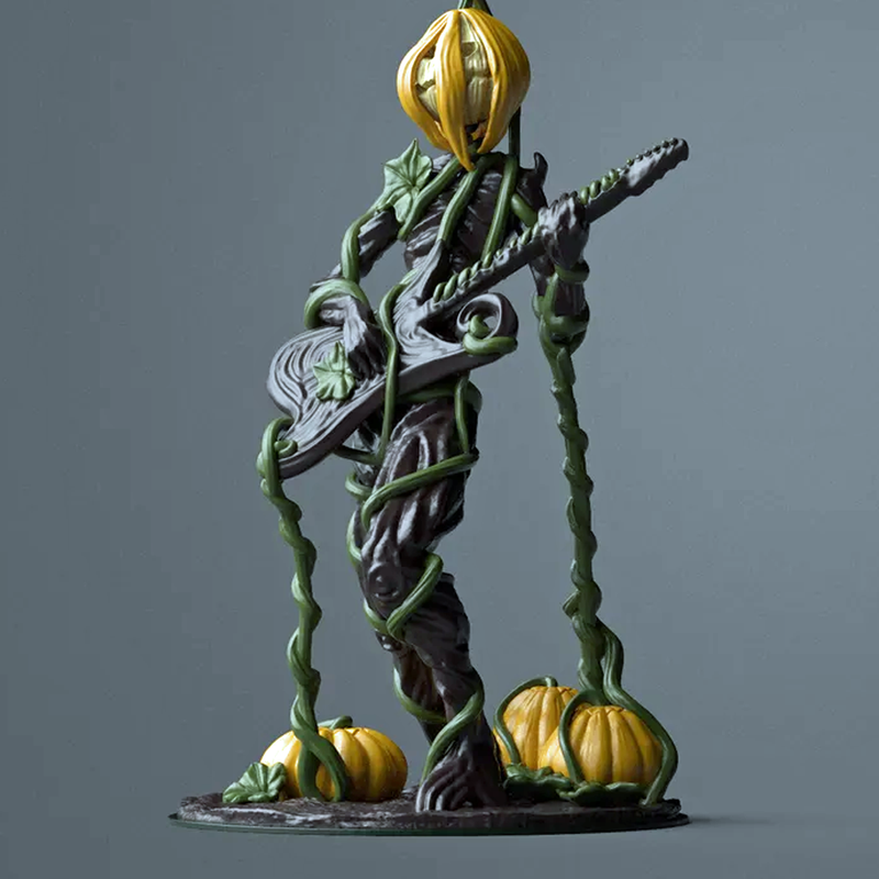 Jamming Jack Statue | 3D Printer Model Files