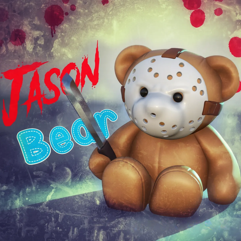 Jason Voorhees Teddy Bear | 3D Printer Model Files