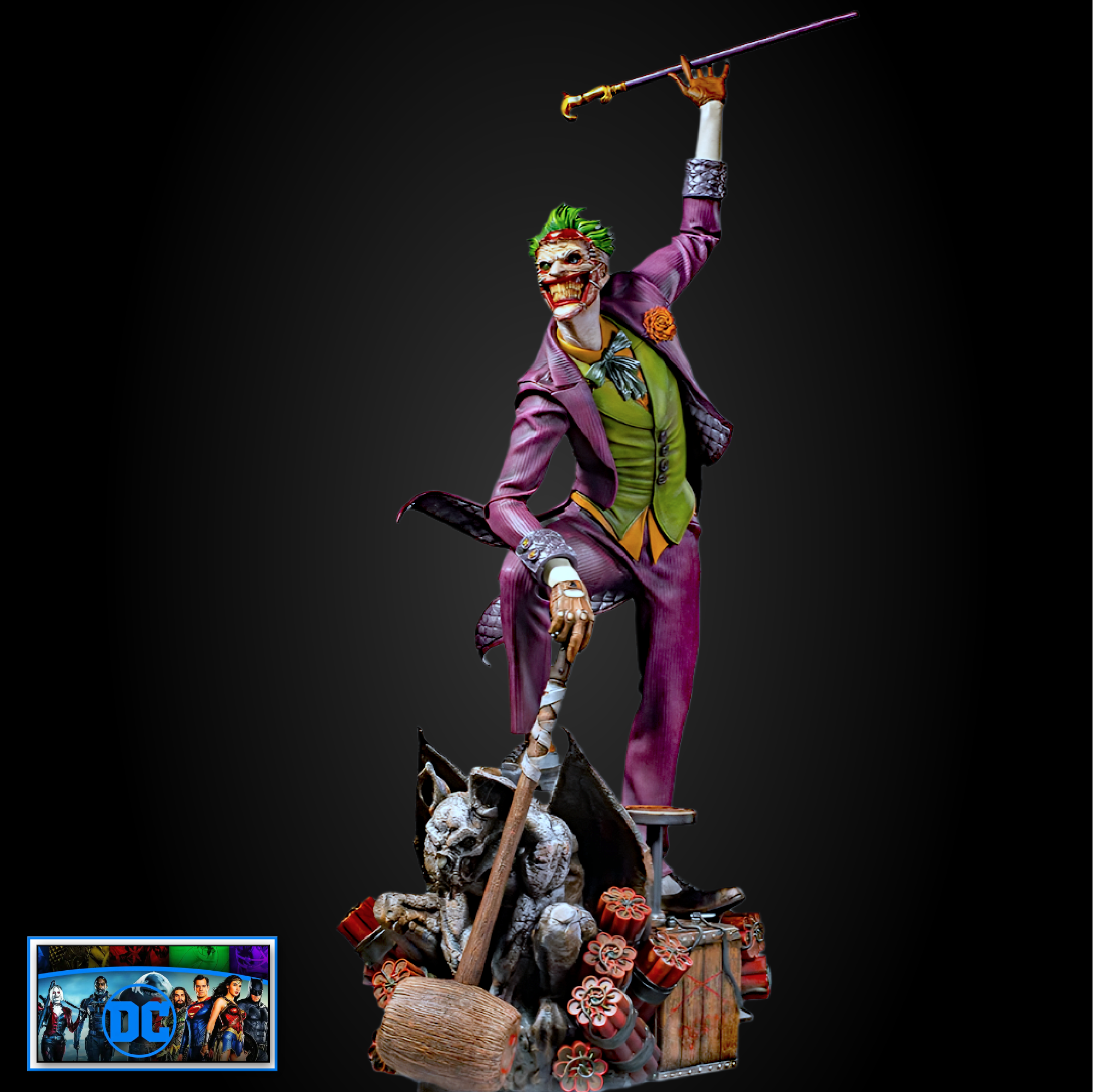 Joker | Batman Death in the Family | Greg Capullo | 3D Printer Model F Joker | Batman Death in the Family | Greg Capullo | 3D Printer Model F