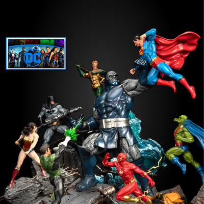 Justice League vs Darkseid | Diorama | 3D Printing Model Files