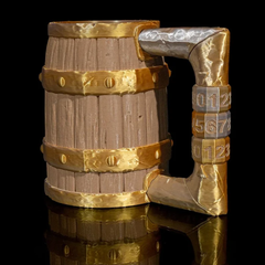 Keg o’ Beer Can Holder | 3D Printer Model Files