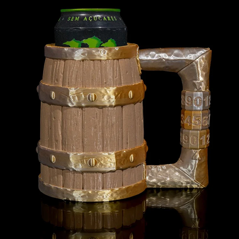 Keg o’ Beer Can Holder | 3D Printer Model Files
