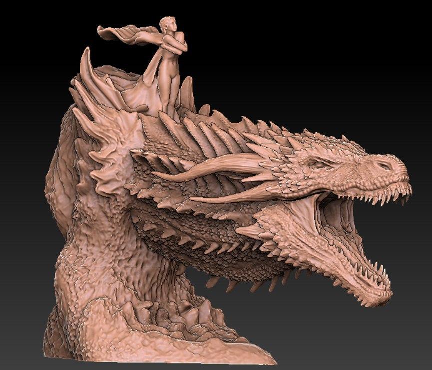 Khaleesi Daenerys Targaryen | Game of Thrones | 3D Printer Model Files Khaleesi Daenerys Targaryen | Game of Thrones | 3D Printer Model Files