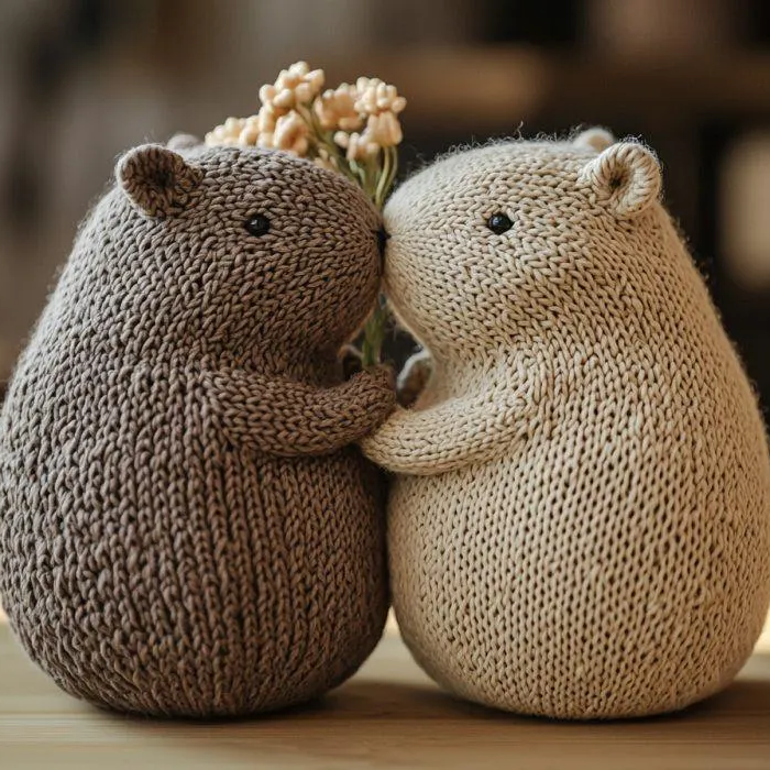 Capybara | Knitted Crochet | 3D Printer Model Files