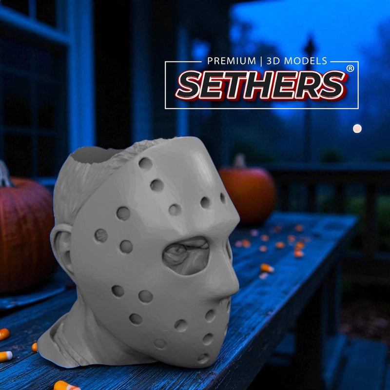 Jason Voorhees Planter Friday the 13th | Best 3D Printing Models
